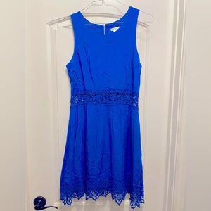 Xhilaration Royal Blue Sleeveless Dress- Size M